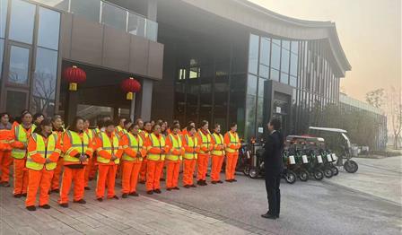 聚焦一线 | 喜迎新年“开门红”，润锦城公司顺利入场环城生态区新签管理合同项目